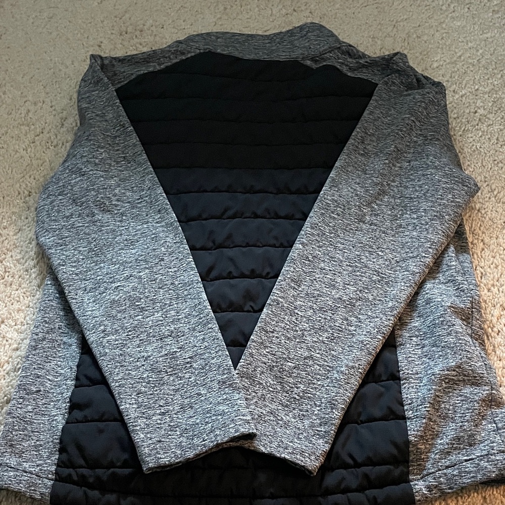 Gray and Black Zip-Up Jacket - Picture 4 of 4